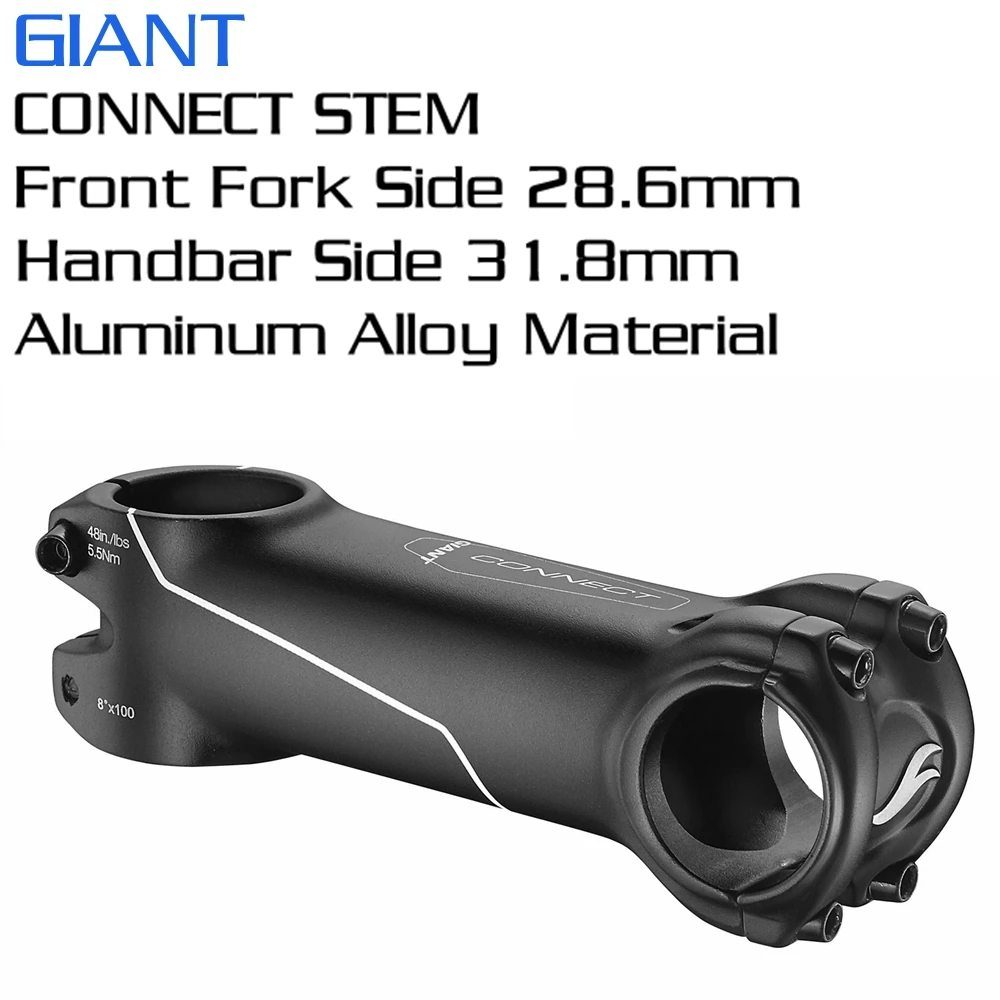 GIANT CONNECT Stem Original Parts Aluminum Alloy Lightweight Design Road Mtb Bike Bicycle Handlebar