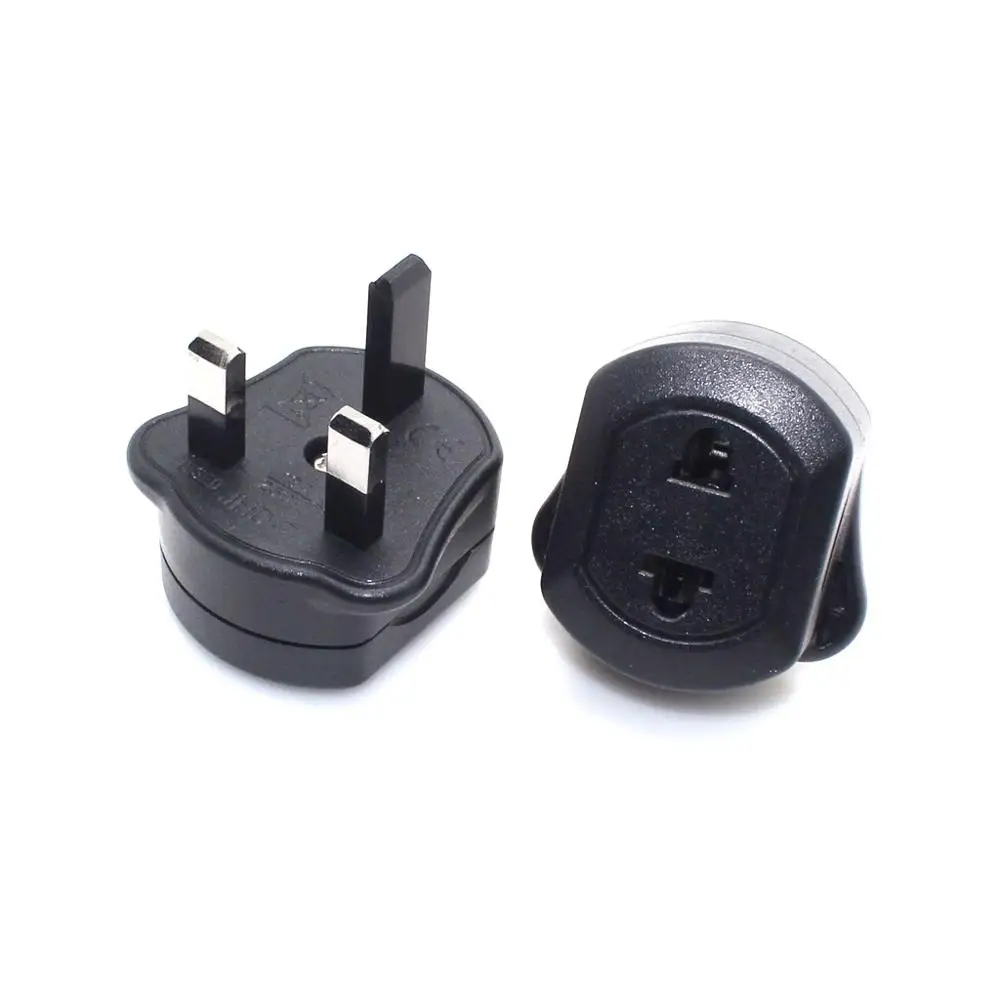 UK Travel Adapter with Fuse.EU China Canada Japan Thailand Plug to BS1363A plug,IEC Type G UK plug to US Outlet receptacle