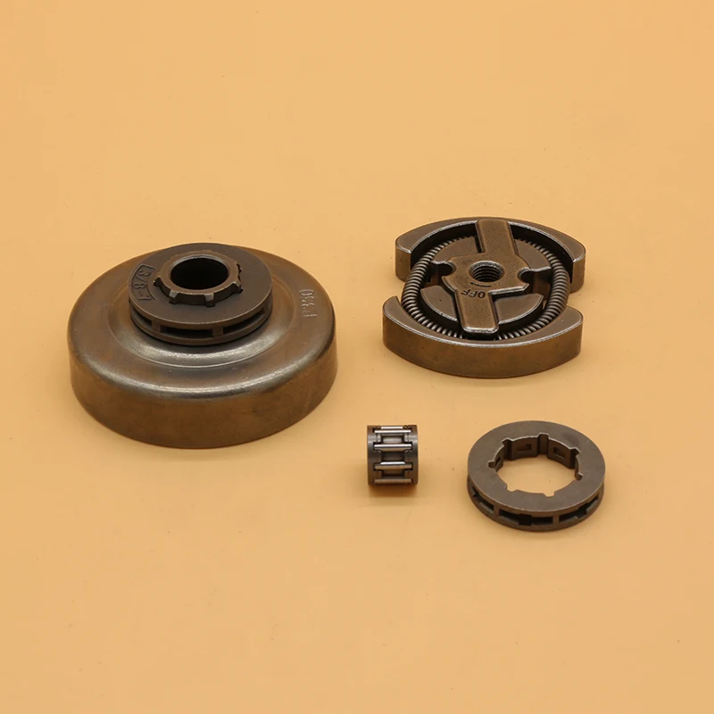 3/8" 7T Clutch Drum Assembly Sprocket Rim Bearing Kit For Partner 350 351 Chainsaw Spare Parts