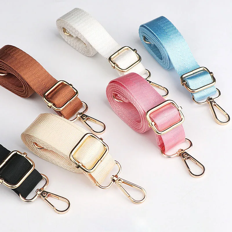 1.3M Long Replacement Shoulder Bag Strap Fashion Wide Replacement Strap for Bags Nylon Woman Messenger Bag Accessories