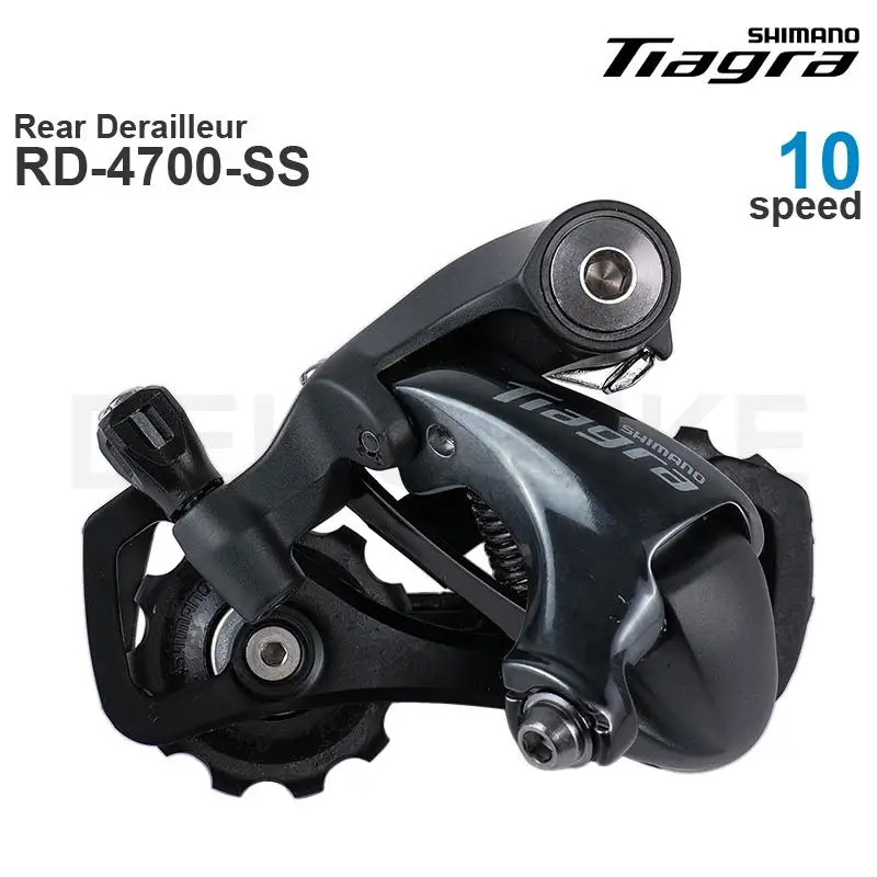 SHIMANO TIAGRA – dérailleur arrière pour vélo de route, 10 vitesses, Cage moyenne/courte, 4700, pièces originales, RD-4700