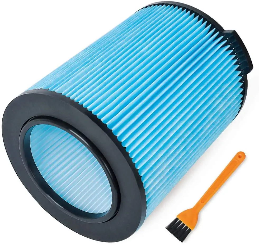 VF5000 3-Layer Pleated Paper Filter Replacement for Rigid 5-20 Gallon Wet/Dry Vacuums