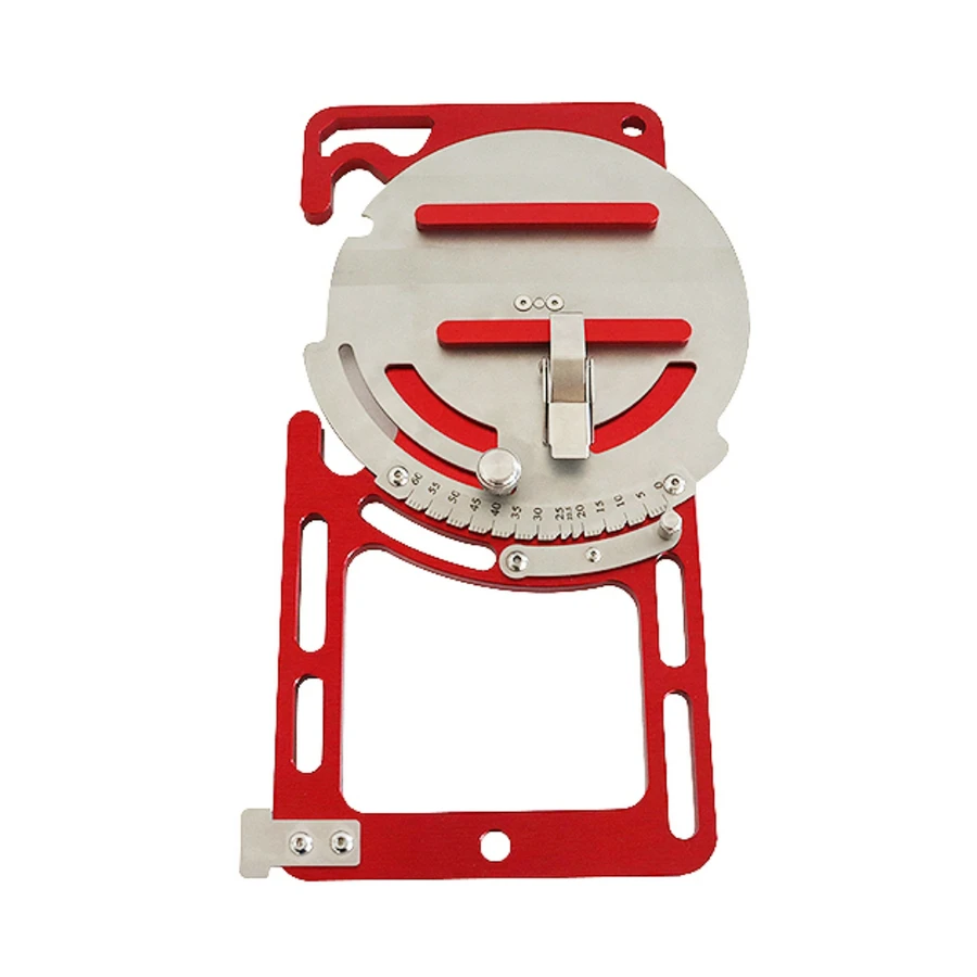 

Universal Electric Circular Saw Guide Rail Angle Adjusting Tool 0-60° Engraving Machine Plate Slotting Track Auxiliary Clamp