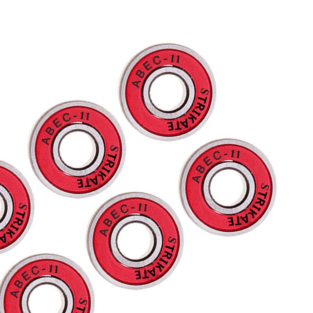 8 Pcs 608RS-ABEC 11 Skate Bearing Kualitas Bantalan Baja Kinerja Tinggi Skuter Bantalan Skateboard Longboard Bantalan Bola