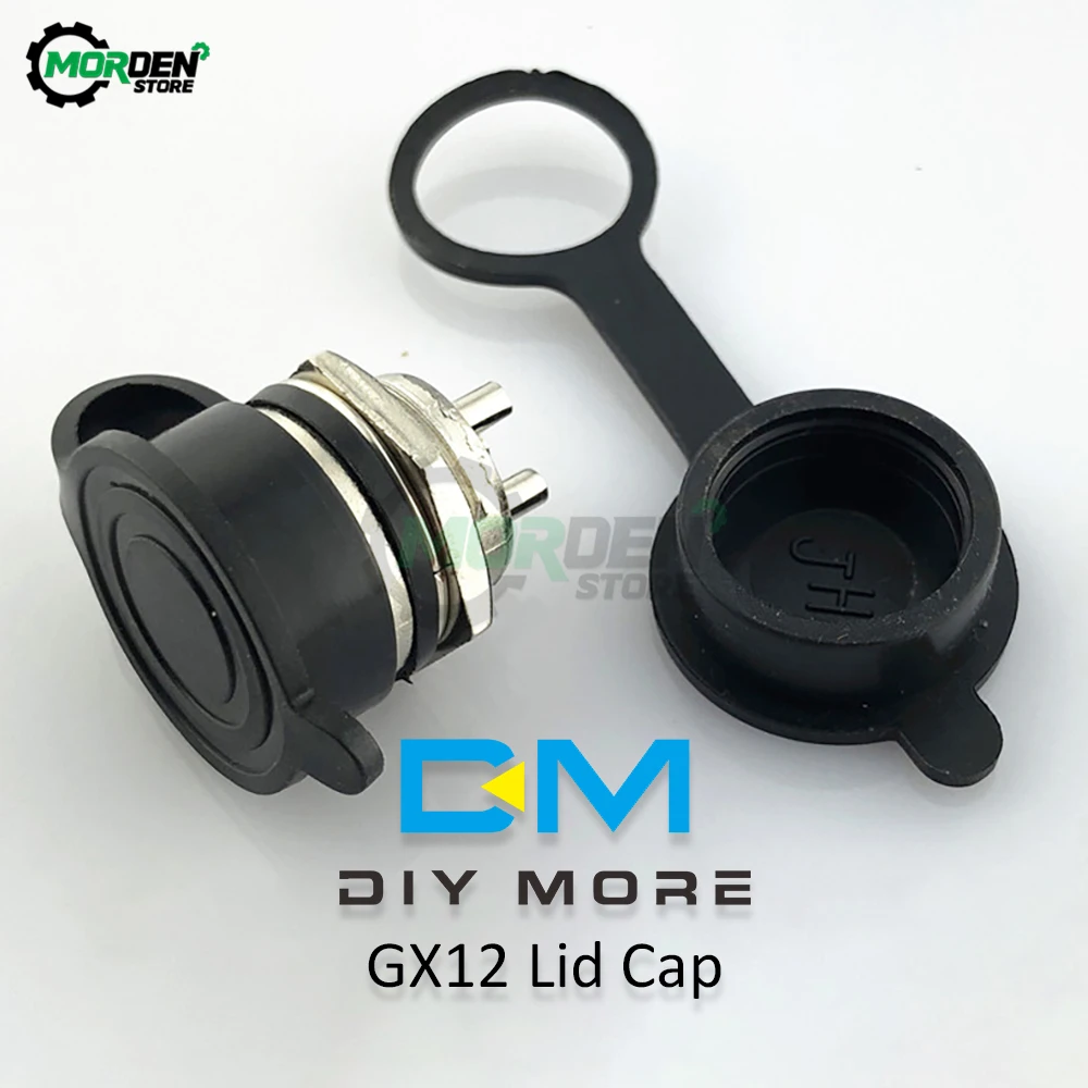 

5Pcs For GX12 GX16 GX20 Aviation Connector Socket Plug Dust cover Caps Male Connector Cover Rubber Waterproof Protection Sleeve
