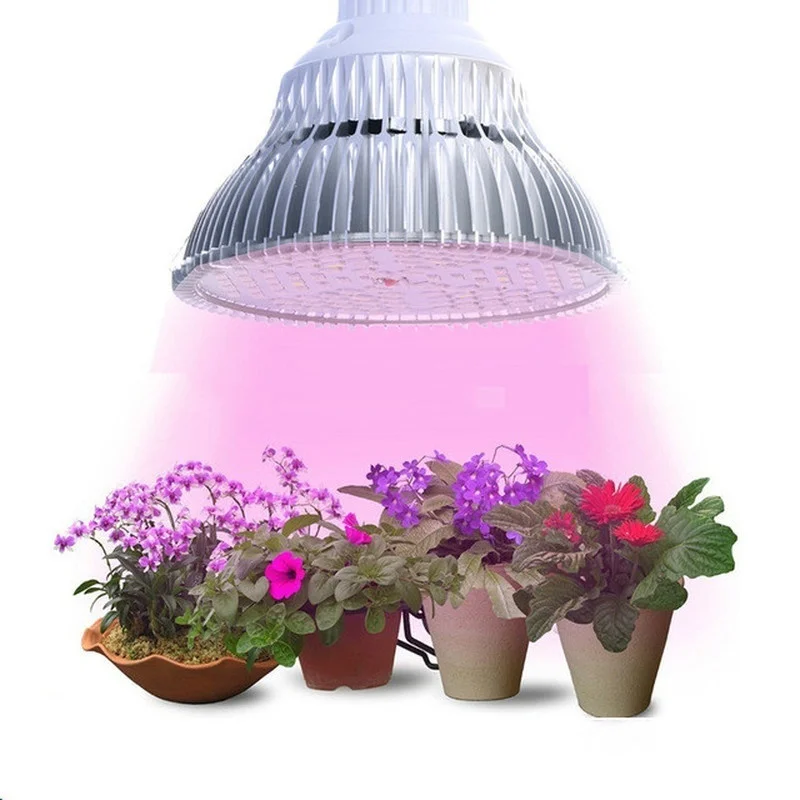 E27 72LED  3W Plant Grow Light Chimeneas Hydroponic Flower Veg Growing Lamp Bulb