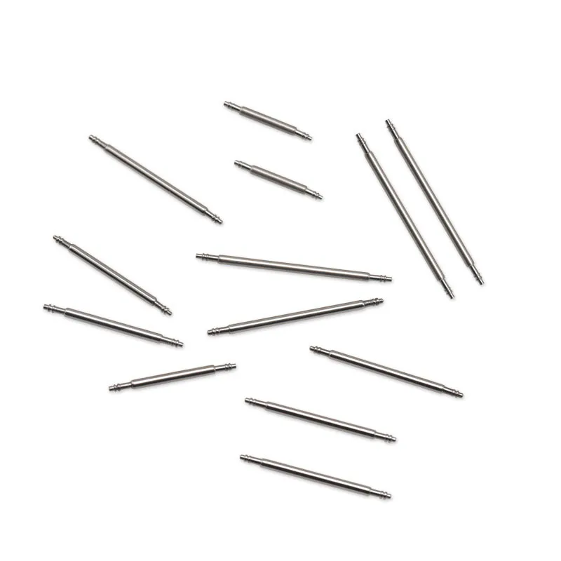 New 100pcs+1 tool Stainless Steel Spring Bar Link Pins Watch Band Strap Remover Silvery 12 14mm 16mm 18mm 20mm 22mm 24mm 26 28mm