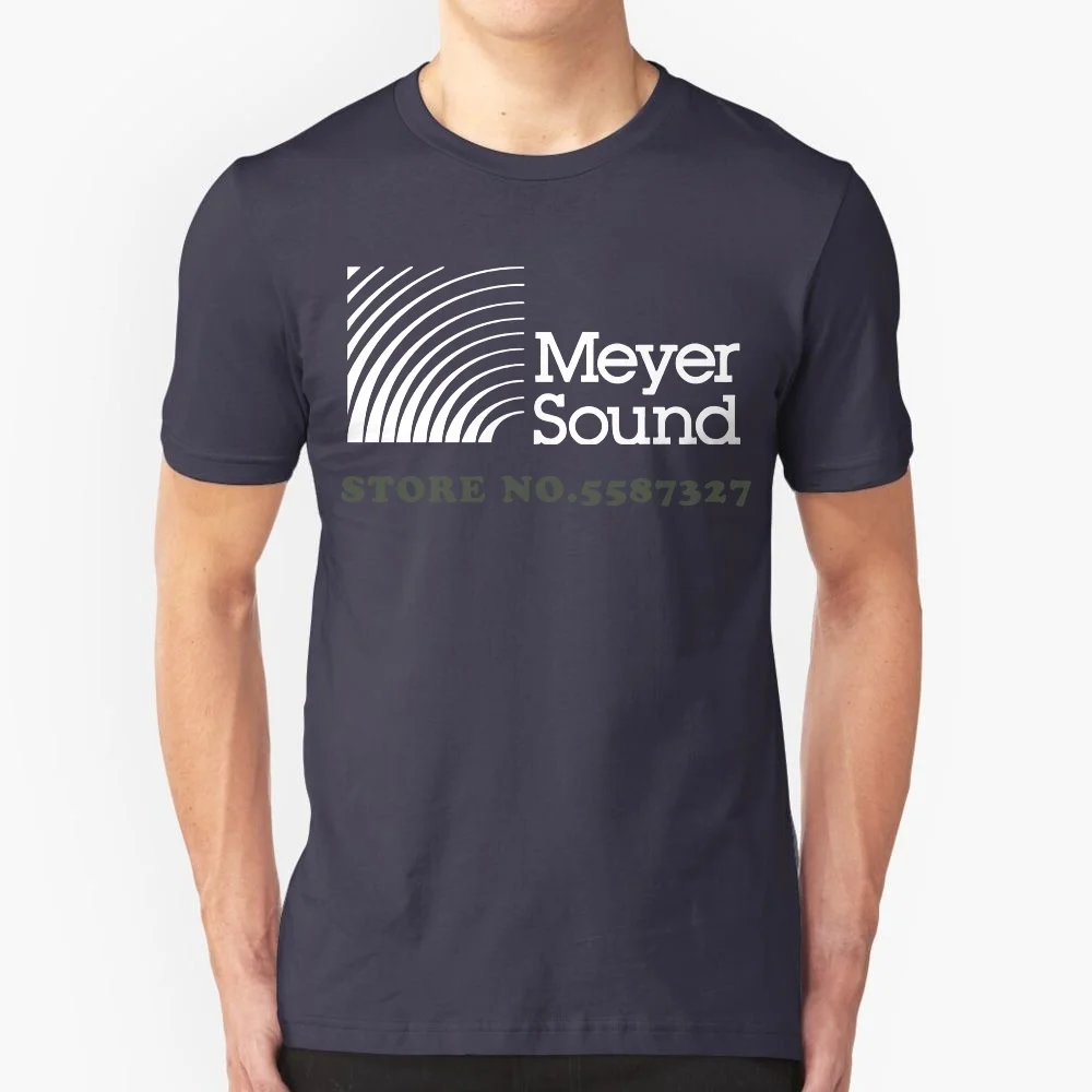 

New Meyer Sound T Shirt Black New Custom Mesh Shirt