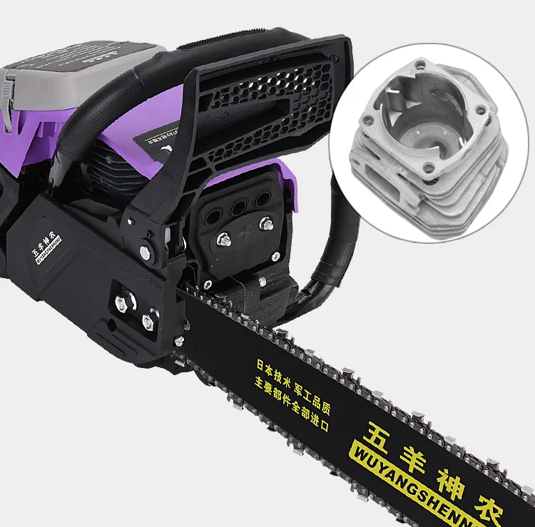 7.5 KW Xăng Cưa Máy Cưa Xích Tròn Gỗ Khúc Gỗ Cao Cấp-Công Suất Khai Thác Gỗ Cưa Di Động Dụng Cụ Làm Vườn Cưa Xích Khai Thác Gỗ Cưa