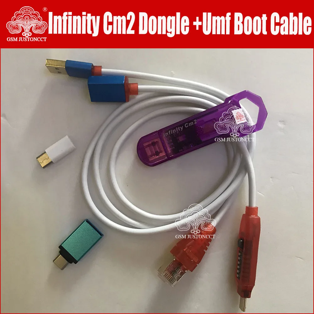 2021 original new infinity CM2 dongle infinity box dongle + umf all in one boot cable for GSM CDMA phones