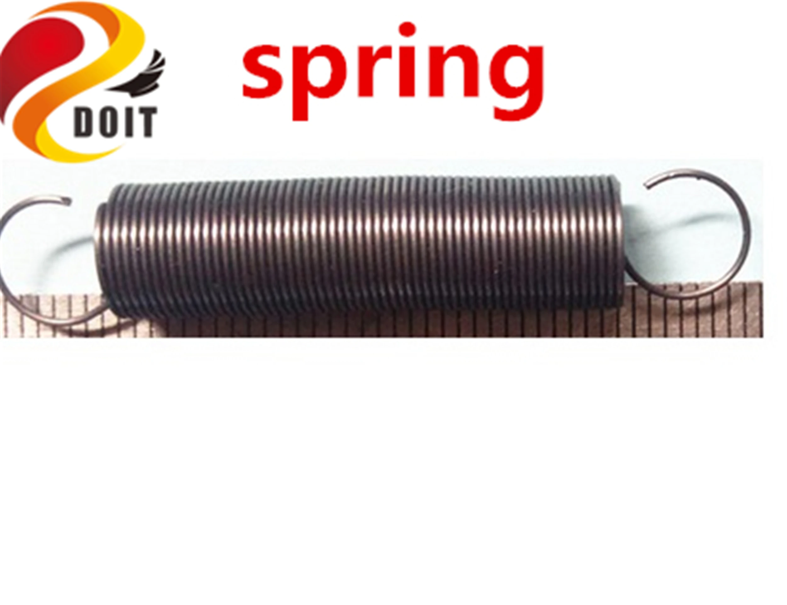 SZDOIT Rueda de carga de absorción de impactos de metal con accesorio de suspensión Doble rodamiento para piezas de chasis de tanque de robot RC