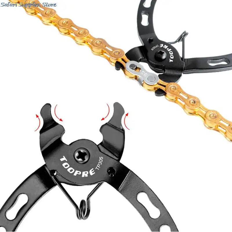 Steel Bike Bicycle Chain Quick Link Plier Tool Link Remover Connector Opener Lever