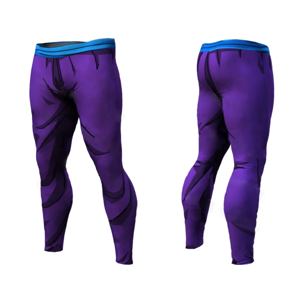 Verão novas calças de compressão dos homens esporte collants leggings dos homens correndo ginásio esportes fitness secagem rápida impressão 3d