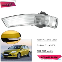 ZUK Outer Rearview Mirror Turn Signal Flasher Lamp For Ford Focus 2012 2013 2014 2015 2016 2017 2018 Rear View Mirror Turn Light