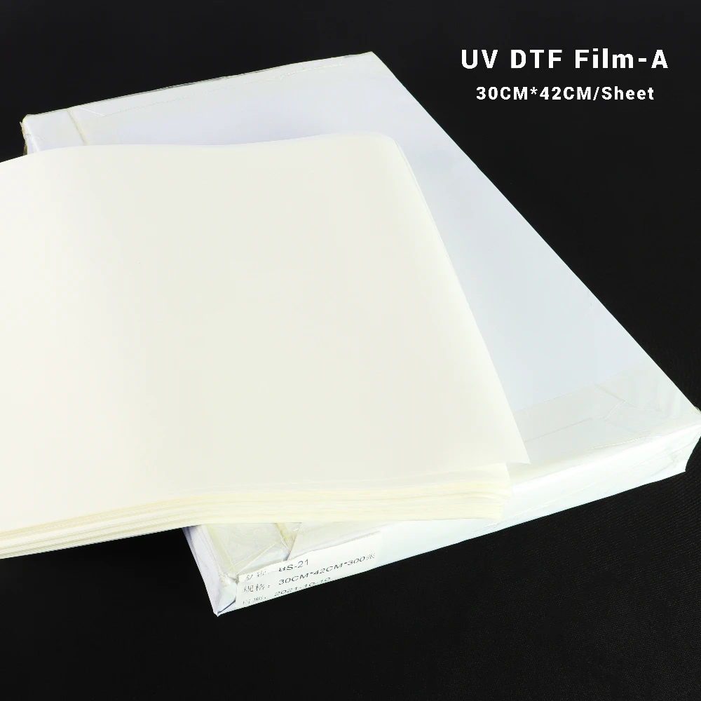 refinecolor-10-20pcs-a3-uv-dtf-ab-film-30cmx42cm-sheet-adhesive-laminating-roll-for-uv-printer-transfer-to-helmet