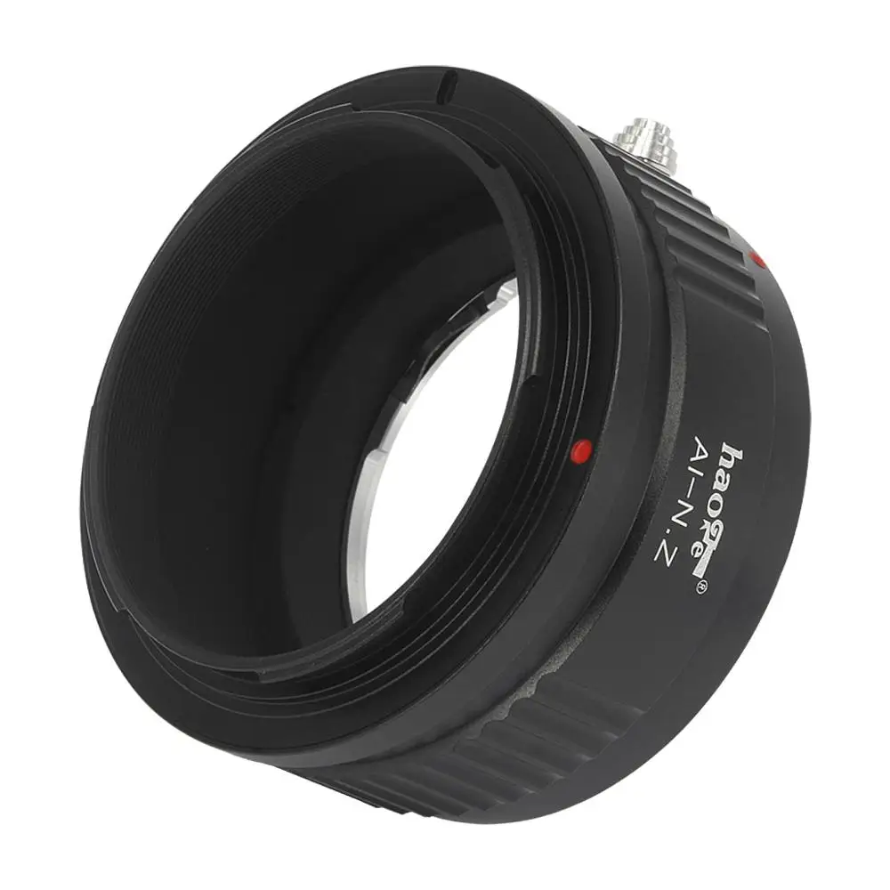 Haoge-Adaptador de montaje de lente Manual para cámara Nikon, accesorio para Nikon Nikkor F / AI / AIS/D, Z6 Z7