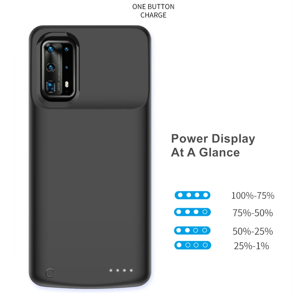 

Power Bank для Huawei P30 P30 Pro P40 P40 Pro Maimang 8, чехол для аккумулятора, зарядное устройство, чехол для аккумулятора