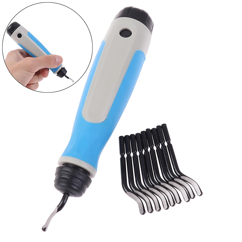 Metal Plastic Deburring Burr Blade Scraper Burr Handle Hand Deburring Trimming Cutter Head Wood Working Tools