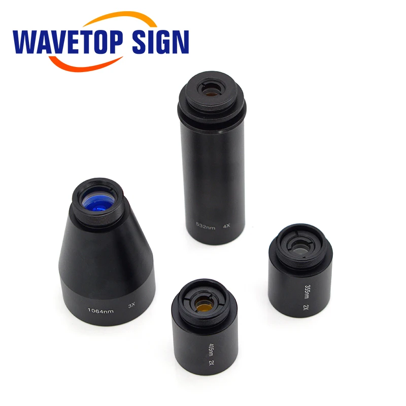 WaveTopSign-Extenseur de faisceau laser, Lentilles de marquage, Galvanomètre optique, 1064nm, 355nm, 405nm, 532nm, 2X-12X