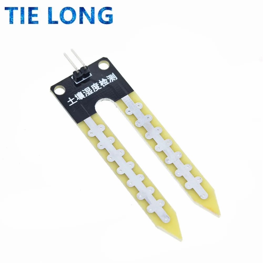 Soil Moisture Meter Detection Module Intelligent Electronic Soil DIY Sensor for Arduino Moisture Module Robot Suitable U7Q9