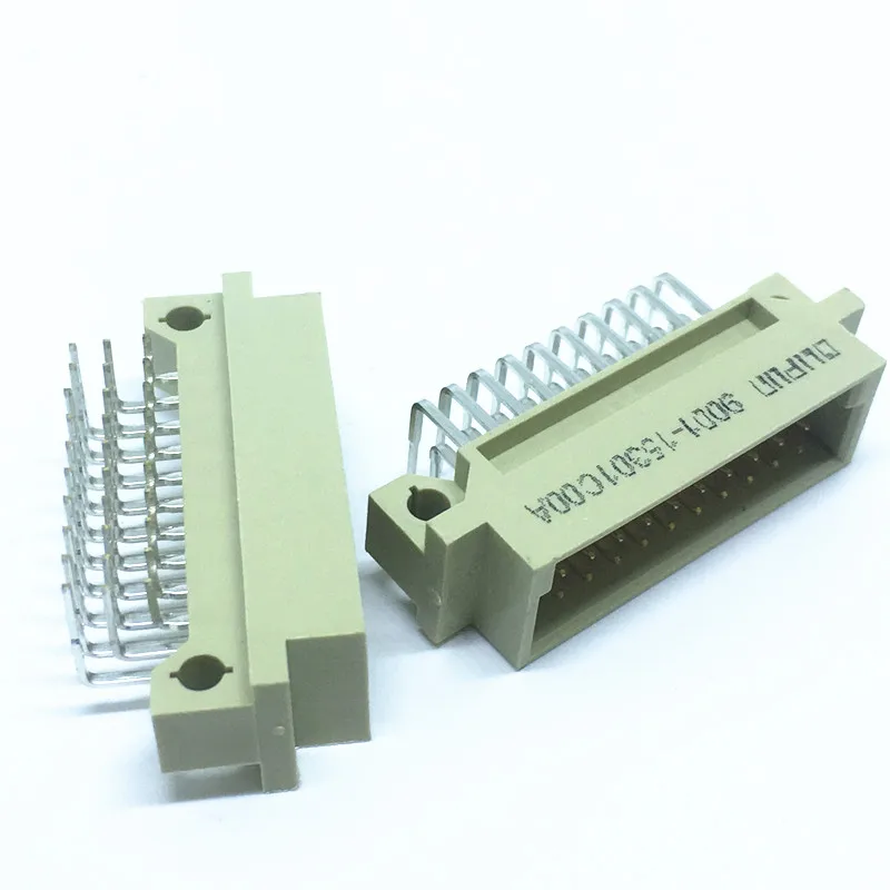 Enchufe europeo DIN 9001-15301C00A 330, 3x10P, 30P, macho, 2,54-pitch