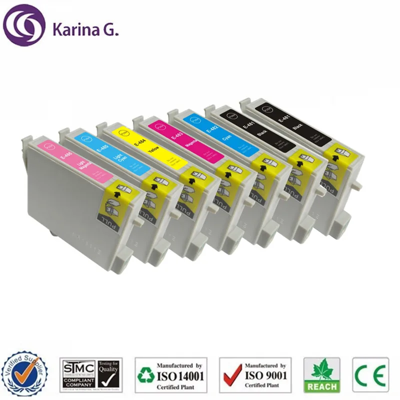 Compatible For T0481 T0481 - T0486 ink cartridge For EPSON Stylus Photo R200 R220 R300 R300M R320 R340 RX500 RX600 RX620 RX640