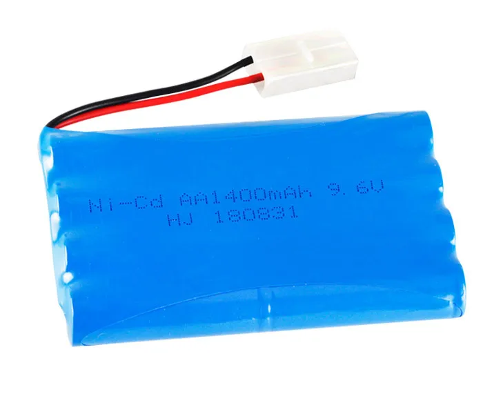 9.6v 1400mah NiCD Batterij Voor Rc Speelgoed Auto's Tanks Vrachtwagens Robots Guns Boten AA Ni-CD 9.6v Oplaadbare Batterij