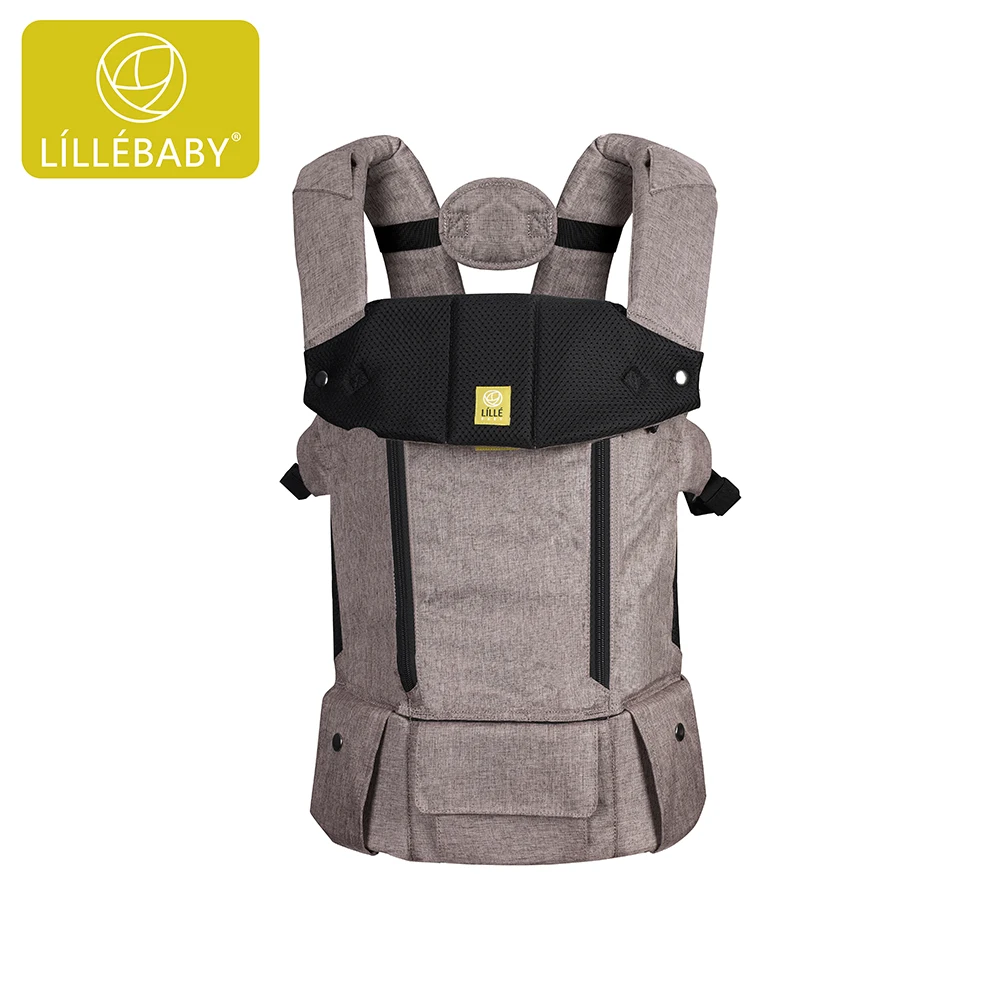 LILLEBABY Ergonomic All Seasons Baby Carrier Infant Baby Sling Front Facing Kangaroo For 0-36 Months