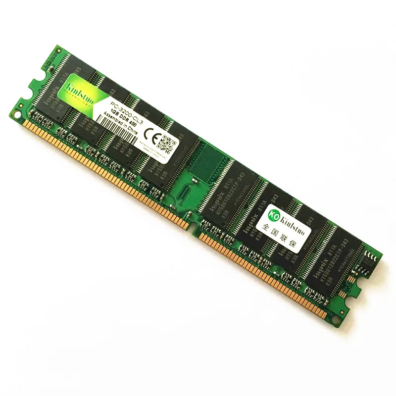 New Memory RAMS 1GB DDR PC2700/3200/2100 DDR1 333MHZ 400MHZ 266 333 400 MHZ Desktop PC Memoria Module Computer Desktop DDR1 RAM