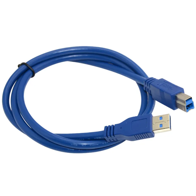 USB 3.0 type A Male AM to USB 3.0 Type B Male BM USB3.0 extension Cable 0.3m 0.5m 1m 1.5m 1.8m 3m 5m 1ft 2ft 3ft 5ft 6ft 10ft