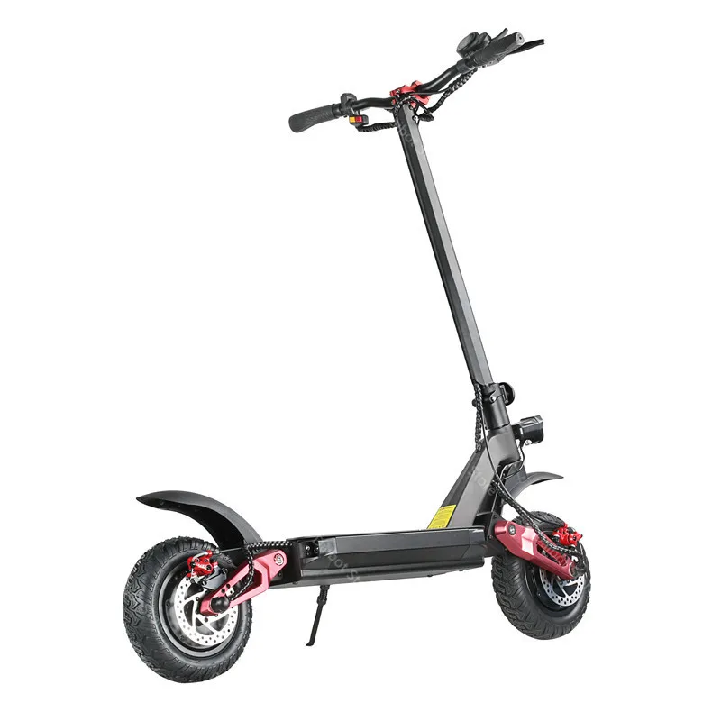 Folding Electric Scooter Adults 2 Wheels Electric Scooters Ecorider E4-9 With Crystal Light 3600W 70KM/H Powerful Electric Bike