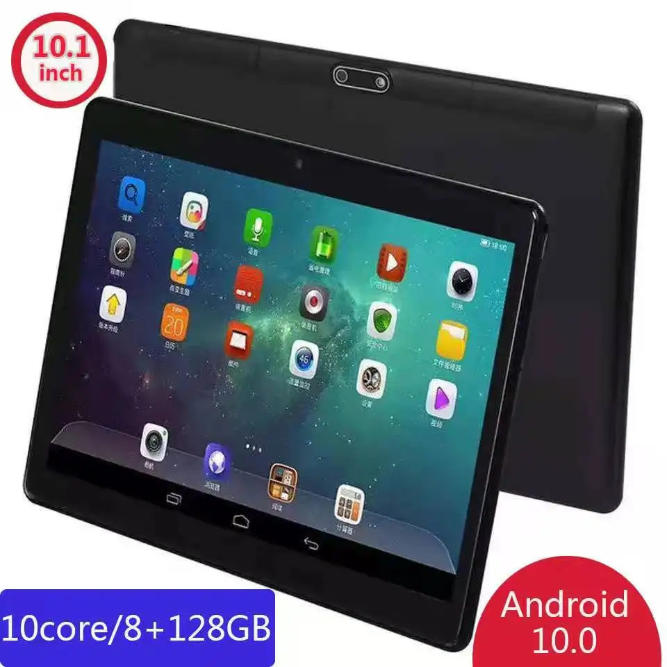 Pagar agora preço com desconto 10 tablets tablets tablets 1280*800 ips telas de toque 128gb rom 10 Polegada duplo wifi android tablet pc