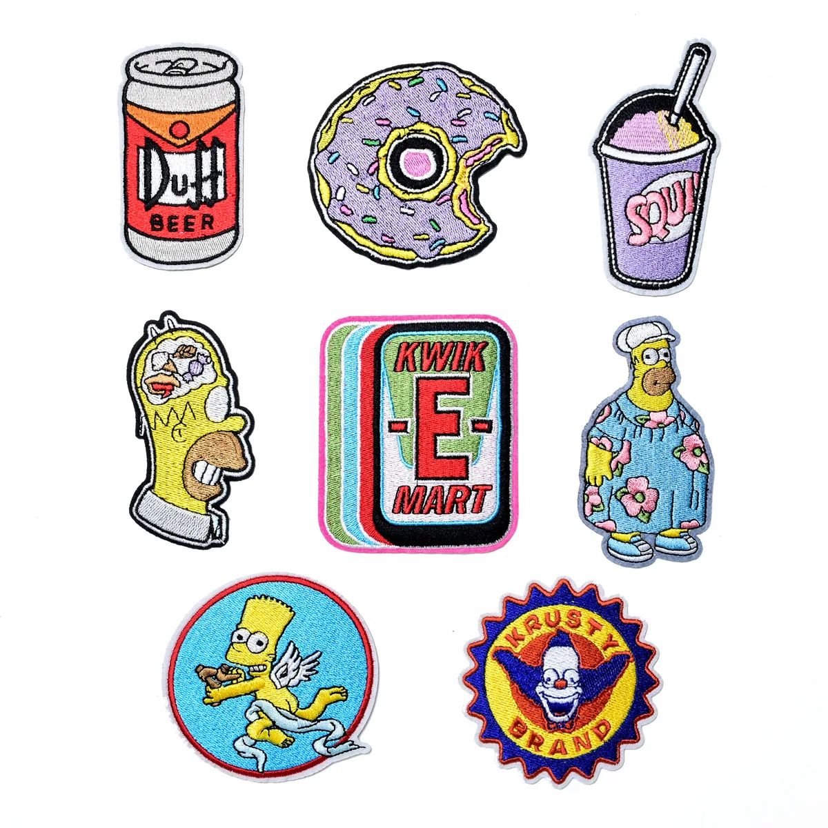 High-quality Fashion Cartoon Small Embroidery Cloth Stickers DIY Jewelry Children's Clothing Accessories Hot-selling Patch