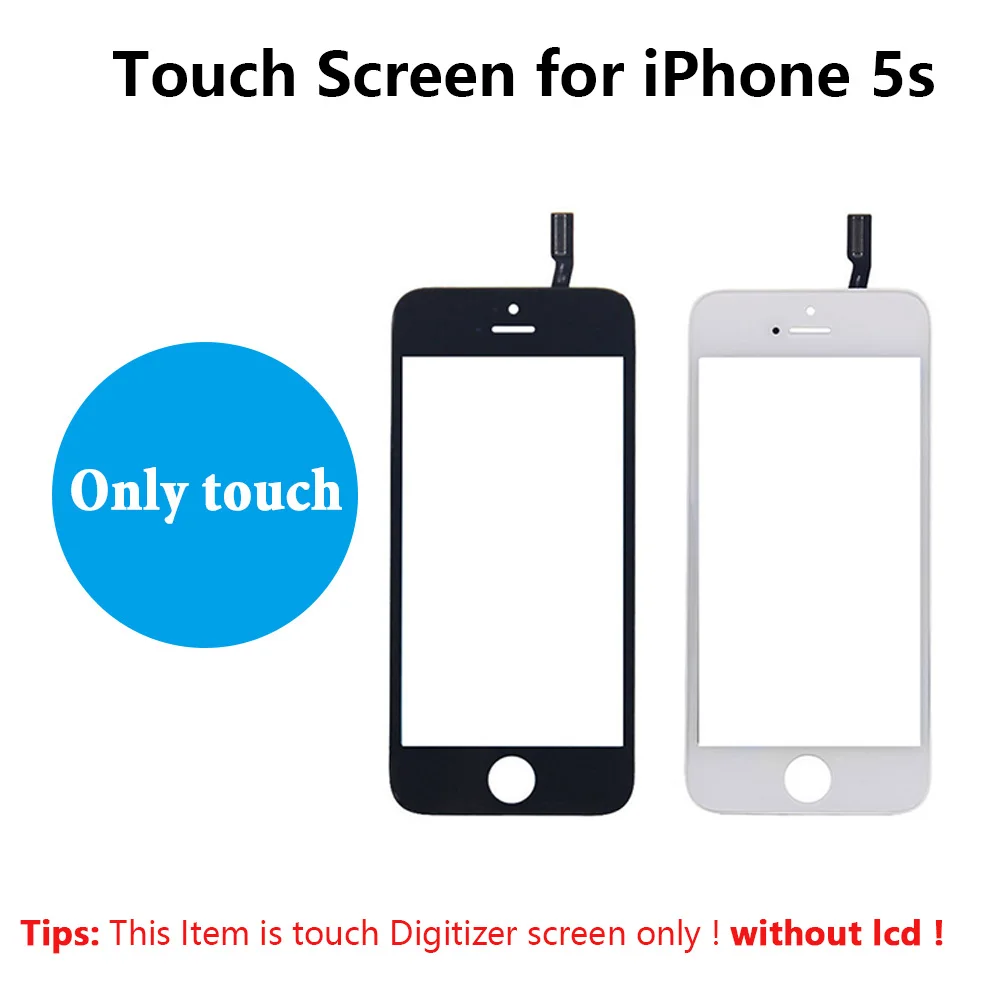 Touch Screen Digitizer For iPhone 6 6S plus 5 5s SE 5c Touchscreen + Frame Front Touch Panel Glass Lens For Iphone 7 8 plus 6p