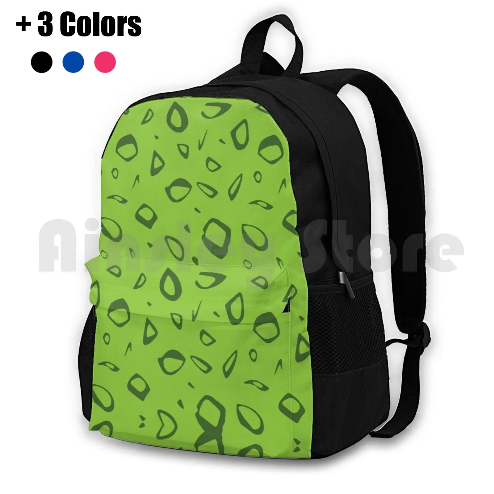 Chastiefol Pillow Pattern Outdoor Hiking Backpack Riding Climbing Sports Bag King Chastiefol Anime