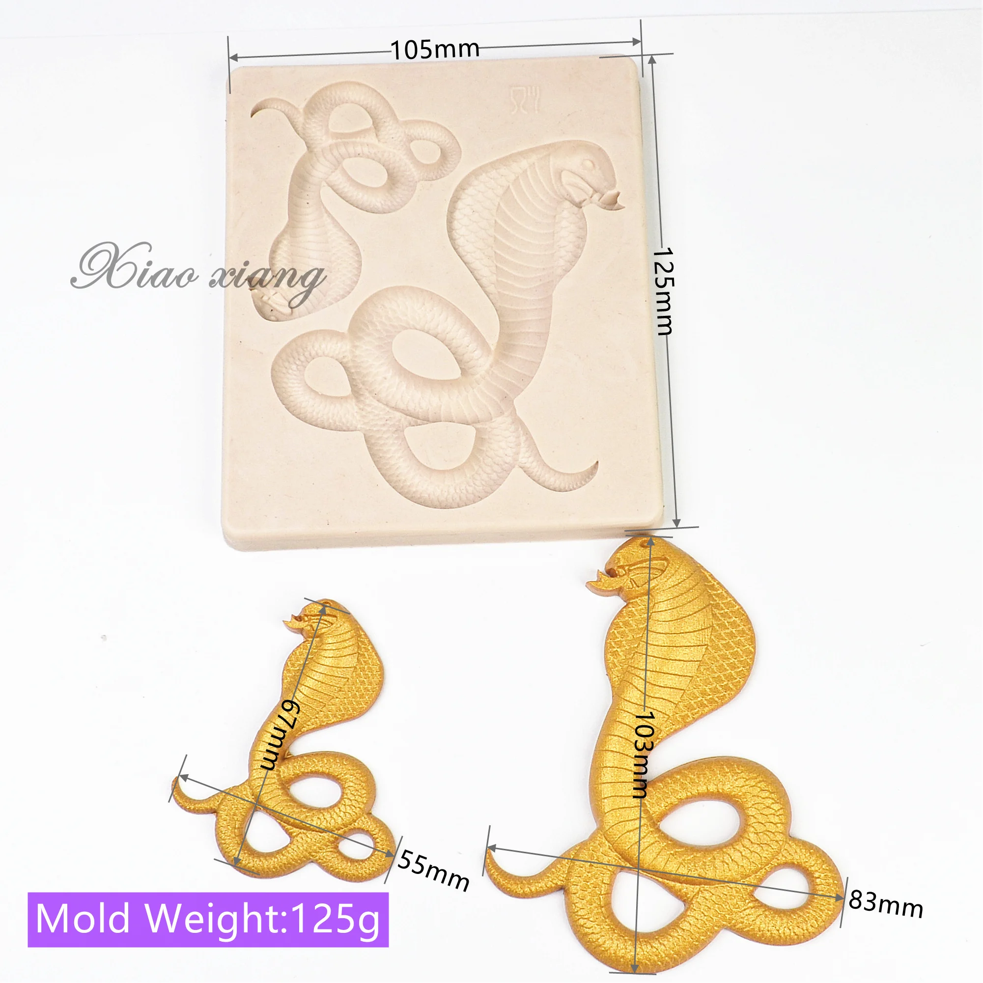 3D Snake Shape Silicone Molds For Baking DIY Kitchen Pastry Cake Fondant Resin Mould Dessert Chocolate Lace Decoration FM1028