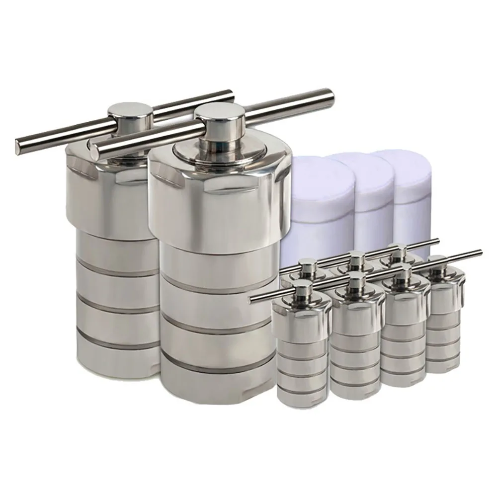 Hydrothermal Autoclave Reactor vessel kettle Hydrothermal Synthesis Vessel Kettle with PTFE Line 3Mpa 392℉ (200℃) 200ml