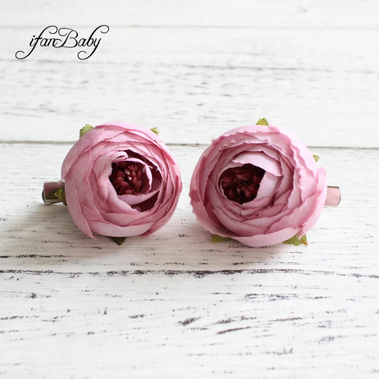 Baby accessories baby girl hair clips  Artificial flower clips