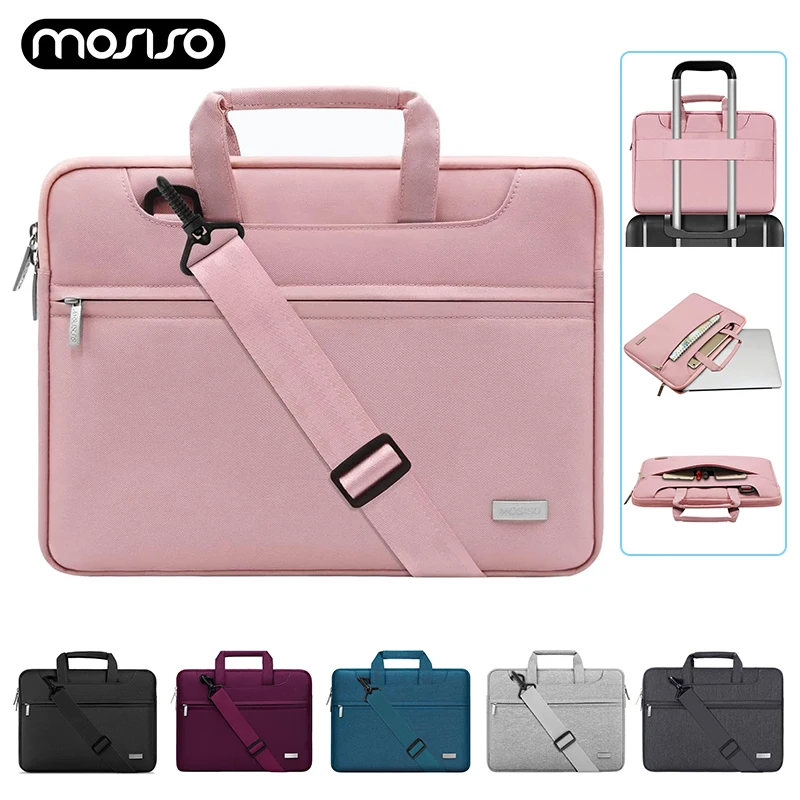 Mosiso Laptop Bags 13.3 14 15 15.6 16 inch for Macbook Pro Air 13 Acer Dell ASUS HP Computer Portable Briefcase Sleeve Women Men