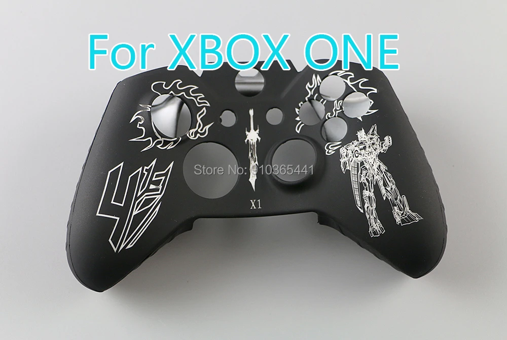 20sets/lot Replacement Anime Anti-slip Silicone Case Skin Protective Case Cover for Xbox ONE Controller