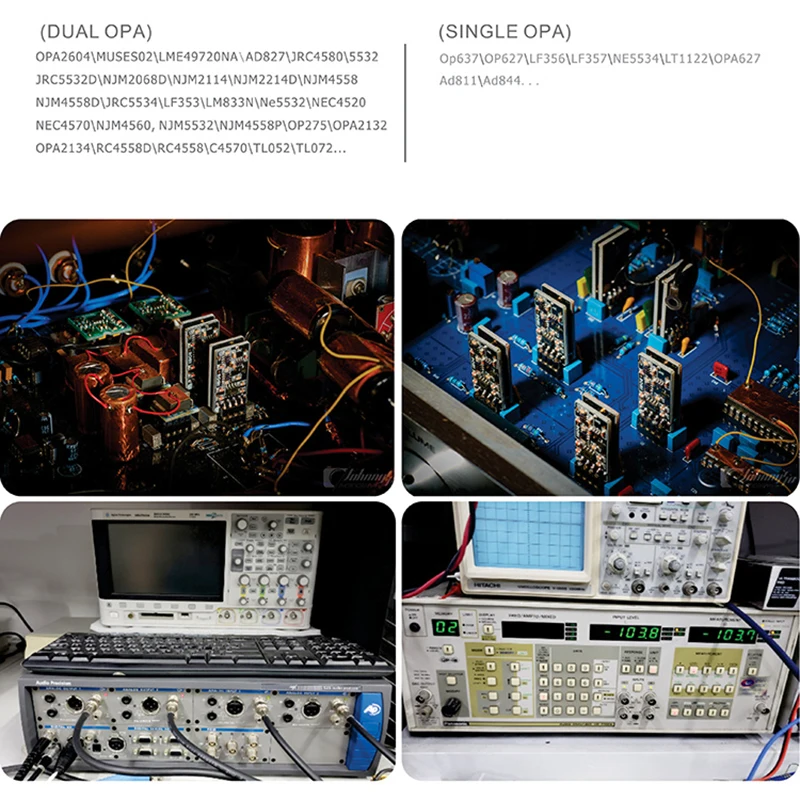 HI end discrete module of HDAM single Operational Amplifier Individual Components To upgrade Muses03 OPA627BP AD797 op amp