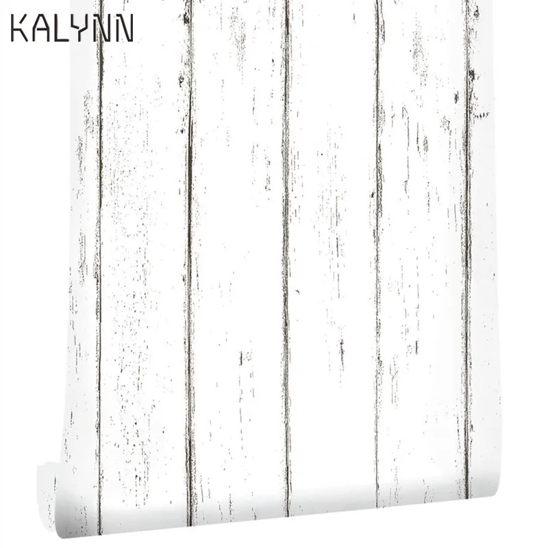 

Vintage Imitation Wood Wallpaper Vertical Striped DIY Wall Paper Parlour Bedroom Restaurant Cafe Home Decoration Wall Sticker