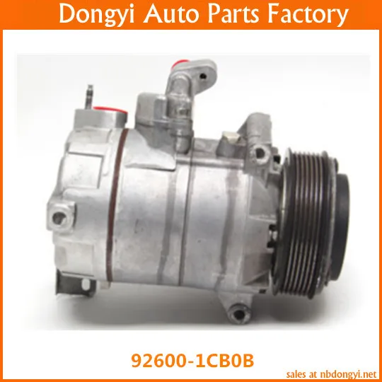 

CSE617 7 PK 12 В Высококачественный компрессор кондиционера для 92600-1CB0A 92600-1CB0B 926001 CB1B