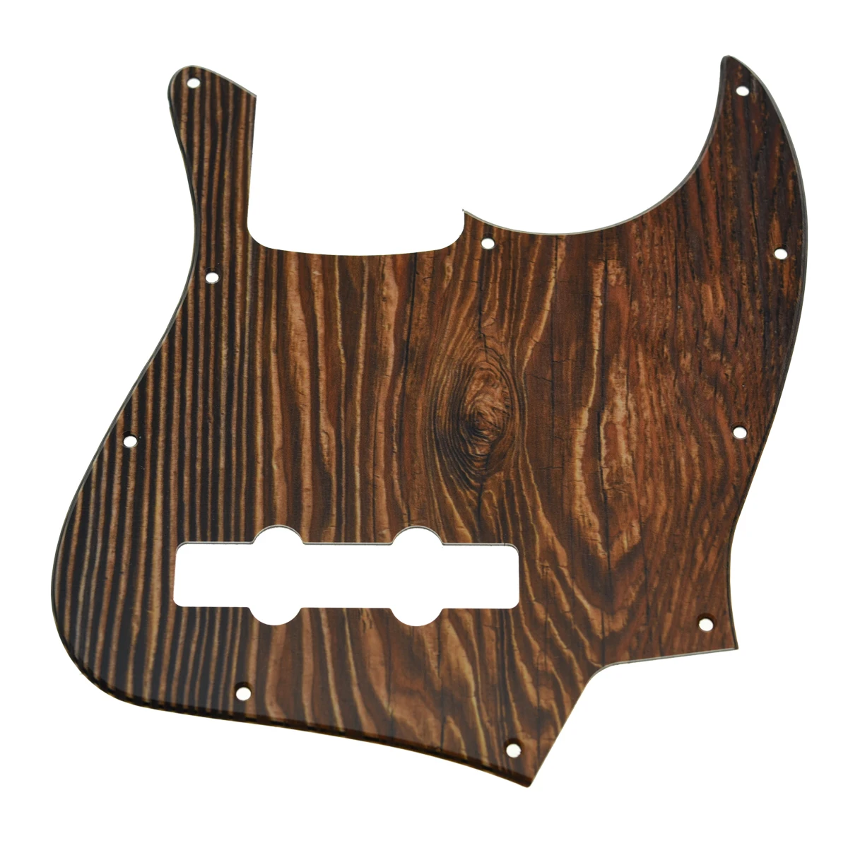 KAISH 10 Hole 3D Printed Plastic Standard Jazz J Bass Pickguard with screws Scrach Plate Various Colors