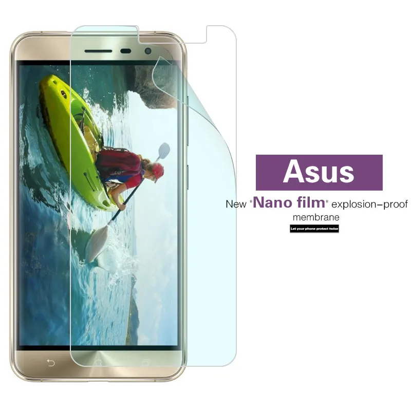 TPU Nano Soft Film For Asus 3 3s 4 Deluxe Laser Max Pro 5.2 ZE520KL ZS550KL ZS570KL ZC520TL ZC553KL ZE552KL Screen Protector