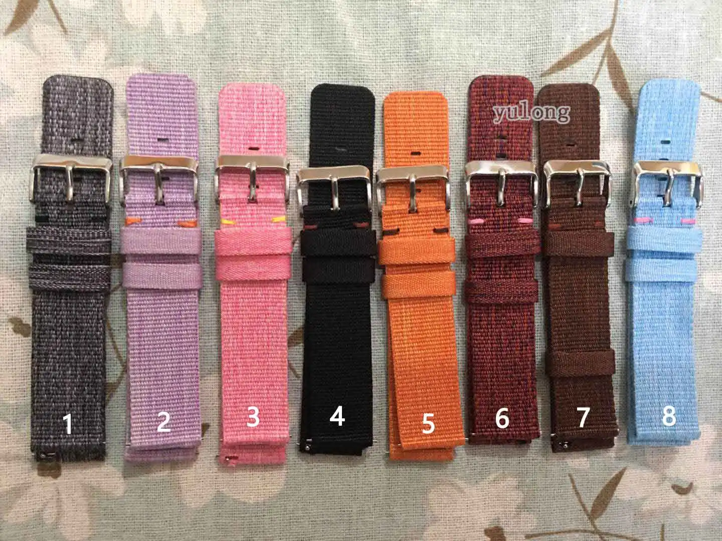 قماش النسيج حزام ووتش الفرقة لسامسونج غالاكسي Watch3 41 مللي متر 45 مللي متر نشط 2 40 مللي متر 44 مللي متر معصمه ل ووتش 42 مللي متر 46 مللي متر Active3 41 مللي متر