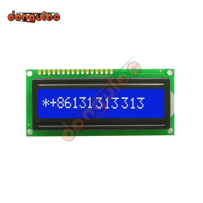 5V 1601 1601A LCD Screen SPLC780 Controller Parallel Interface Blue/Yellow Green/Gray English/Russian/Japanese/European