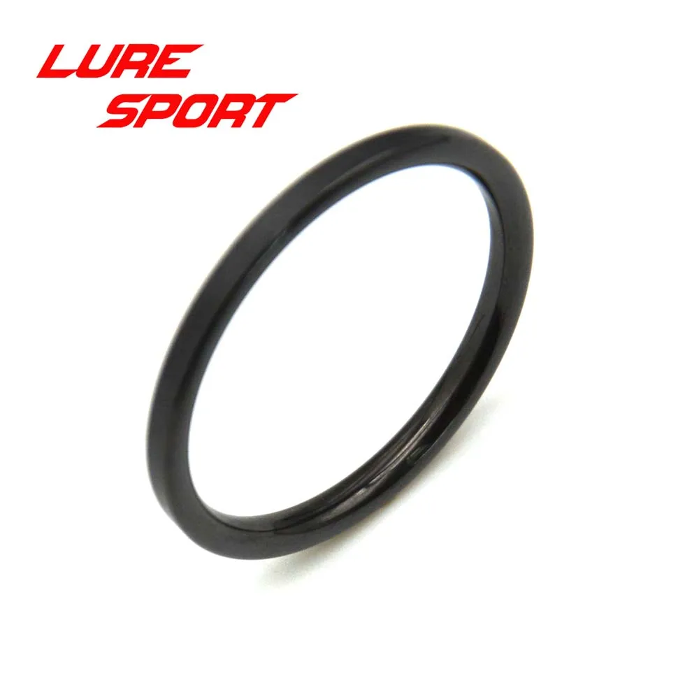 LureSport 2-15pcs/lot size2.5-50 SIC Ring Black ring rod Guide Ring Rod Building component Repair DIY Accessory
