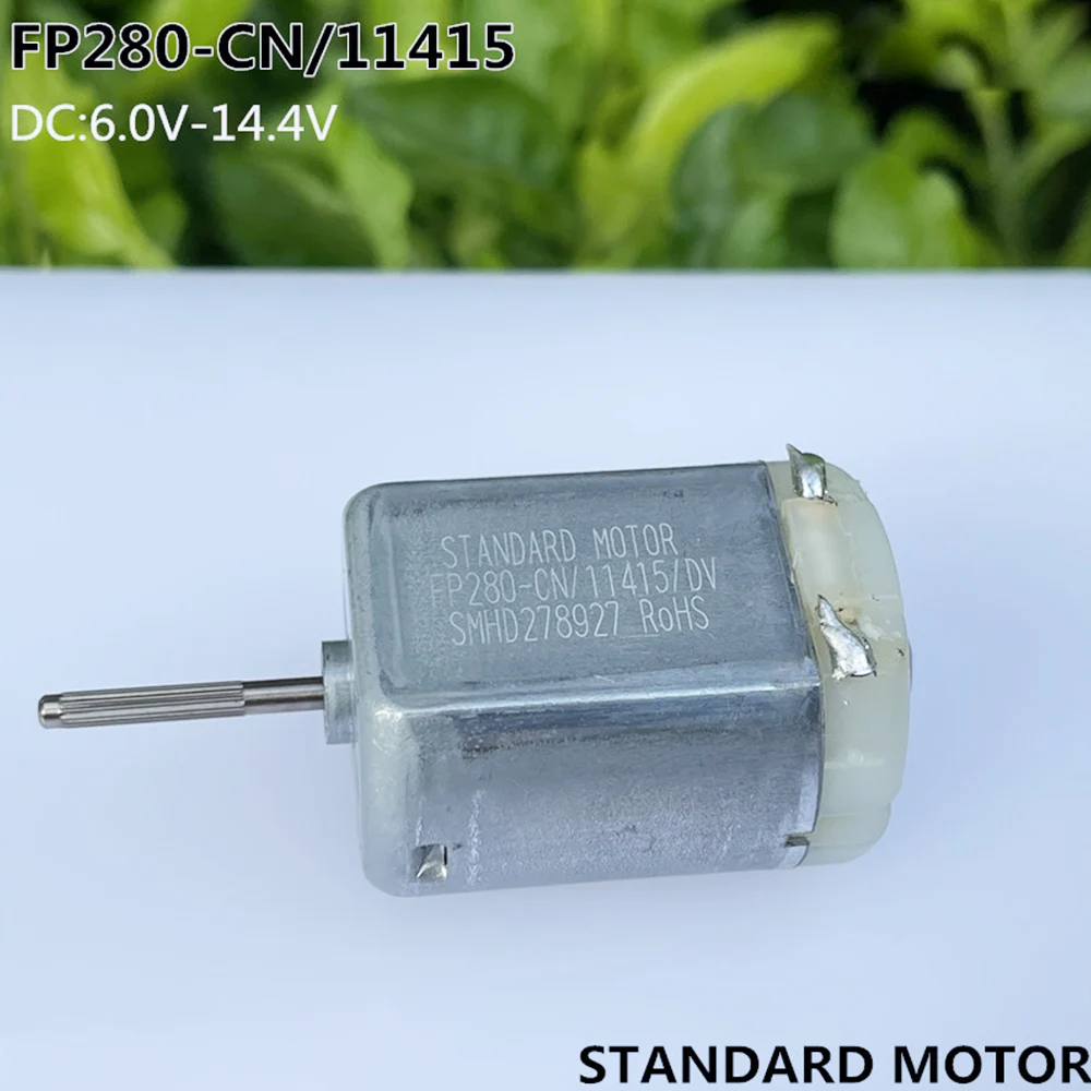 Standard FP-280 Motor Long Shaft DC 6V-14.4V 9V 12V 5900RPM for Sweeper Accessories Electric Toy Model 280 Motor Carbon Brush