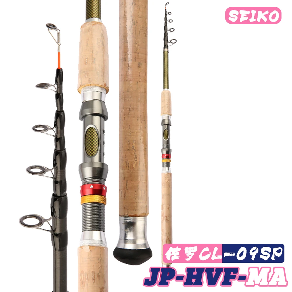 

Telescopic Fishing Accessories Rod Vara De Pesca Olta Spinning Rods Carp Canne A Peche Carbonne Peche En Mer A La Carpe Trolling